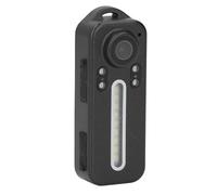 VBESTLIFE Cámara Grabadora de Video Portátil 1080P, Colores LED Versátiles, con Clip para Bicicleta, Visión Nocturna, Soporte para Cámara Web USB, Cámara Corporal para Grabación