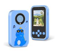 VBESTLIFE Cámara Infantil para Niños de 3 a 12 Años Niños, Videos de Videos Digitales para Niños con Cubierta Suave de Dibujos Animados, 1080p HD Kids Selfie Camera para Niños Pequeños (Blue)
