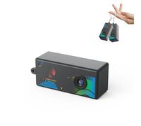 VBESTLIFE Cámara Llavero, Cámara Digital Pequeña de 12 MP y 1080p con Pantalla LCD de 0,96 Pulgadas, Gran Angular de 130°, 5 Filtros Retro, Mini Portátil para Adolescentes. (Black)