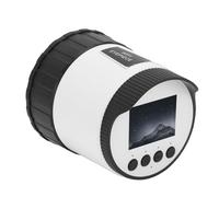 VBESTLIFE Cámara Telescópica Digital con Ocular con Vídeo HD 2K y WiFi, Accesorio para Microscopio Telescópico, Adaptador de Ocular de 36-73 Mm, Pantalla de Visualización en, Control de (64GB)
