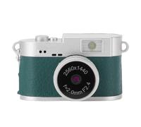 VBESTLIFE Cámara Tipo Llavero de 2MP, Pequeña Cámara Digital Retro 2K con Pantalla a Color de 1,47 Pulgadas, Gran Angular de 160°, Luz de Relleno LED Incorporada, con 4 Filtros (Green)