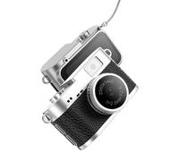 VBESTLIFE Cámara Tipo Llavero de 2MP, Pequeña Cámara Digital Retro 2K con Pantalla a Color de 1,47 Pulgadas, Gran Angular de 160°, Luz de Relleno LED Incorporada, con 4 Filtros (Black)