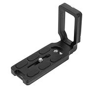 VBESTlIFE cámara Universal Placa de liberación rápida L, Placa Universal 1/4 Tornillo QR L Soporte Vertical para cámara