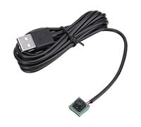 VBESTLIFE Cámara USB Pequeña, Módulo de Cámara CMOS HD de 2MP 1080P, Lente de 1,56 Mm, Gran Angular de 180, para Wins, Android, Videollamadas