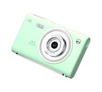 VBESTLIFE Cámara Vlogging 4K para Fotografía con Tarjeta de 16GB, Cámara Digital Compacta Portátil de 64MP para Apuntar y Disparar para Adolescentes Principiantes con Zoom de 16X, Trípode (Green)