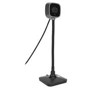 VBESTLIFE Cámara Web USB de Tubo Flexible con Reducción de Ruido HD con Micrófono, Plug and Play, ángulo Ajustable, Aplicaciones Múltiples, para Transmisión en Vivo, Videoconferencia