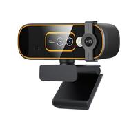 VBESTLIFE Cámica Web Full HD 1080p, Camera de la Computadora USB de Reconocimiento Facial con Victorias Hello, Micrófono de Cancelación de Ruido Inteligente, Enfoque Automático, Portada