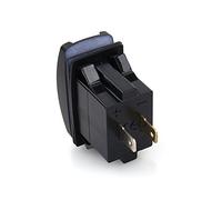 VBESTLIFE Cargador USB para Coche, Panel de Interruptor Basculante LED de Doble Puerto de 12 V-24 V con Salida de 3,1 A, Cargador Universal para Coche para Barco, Motocicleta, ATV, Cubierta
