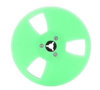 VBESTLIFE Carrete de Cinta Vacía de 1/4 y 5 Pulgadas, Carrete de Recogida de Grabación ABS de 3 Orificios, para TEAC, Apto para Studer Universal (GREEN)