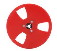 VBESTLIFE Carrete de Cinta Vacía de 1/4 y 5 Pulgadas, Carrete de Recogida de Grabación ABS de 3 Orificios, para, Apto para Studer Universal (rojo)