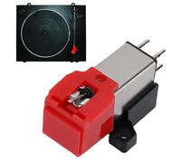 VBESTLIFE Cartucho de Repuesto AT91R para Tocadiscos AT-LP3, Cartucho de Fonógrafo de Doble Imán Móvil con Lápiz óptico de Diamante para Tocadiscos AT-LP60 AT-PL300