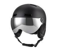 VBESTLIFE Casco de esquí con Gafas, Casco de Snowboard con Forro EPS para Protección contra Impactos, Almohadillas Extraíbles para una Fácil Limpieza, Visera Desmontable para un Uso Versátil, 12 (L