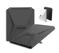 VBESTLIFE Caso Protector de Starlinkmini, Cubierta de Silicona a Prueba de Golpes para Antena de Plato Satelital con Diseño de Panal, a Prueba de Lluvia, a Prueba de Sol (Black)