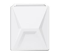 VBESTLIFE Caso Protector de Starlinkmini, Cubierta de Silicona a Prueba de Golpes para Antena de Plato Satelital con Diseño de Panal, a Prueba de Lluvia, a Prueba de Sol (White)