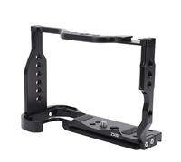 VBESTLIFE Caza de Cámara para Cámara sin Espejo Z50II, Plataforma de Vlogging de Aluminio con Zapatilla Fría, Placa de Liberación Rápida de 1/4 Pulgada y 3/8 Pulgadas para Trípode para