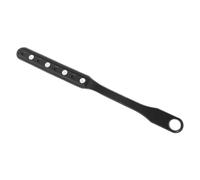 VBESTLIFE Cello End Pin Holder Strap Leather Non Slip Endpin Anchor (BLACK) | Mantiene el violonchelo firmemente en su lugar, Material de cuero resistente al desgaste, Diseño antideslizante para tocar