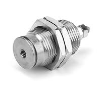 VBESTLIFE Cilindro de Pasador de Acción Simple, Cilindro Neumático con Orificio de Mini Aguja CJPB1515 Mm con Retorno por Resorte para Automatización Industrial, Perno Compacto (CJPB15*15)