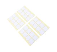 VBESTLIFE Cinta de Doble Cara, 200 Almohadillas Adhesivas Cuadradas de 25 Hojas de 1x1 Pulgadas, para Tableros de Espuma Absorbentes de Sonido, Decoraciones de Pared, Manualidades DIY