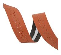VBESTLIFE Cinta para Manillar de Bicicleta, 1 par Cinta Impermeable para Barra de Bicicleta Resistencia Al Deslizamiento Cinta para Manillar de Vehículo de Carretera de Cuero PU (Marrón)