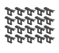 VBESTLIFE Clamp/Holder de Limpieza de Módulos Fotovoltaicos Material ABS Resistente Fácil de Reemplazar 20 Piezas para Protección de Paneles Solares