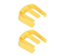 VBESTLIFE Clamp/Holder para Lavadora de Coche, Conector Rápido, Pieza de Repuesto de Clamp/Holder C que Ahorra Tiempo Eficiente, Hebilla de Conector Rápido para Lavadora de Coche, 2 uds. (YELLOW)