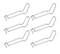 VBESTLIFE Clip de Resorte para Soporte de Plantas, Abrazadera de Fijación de Tubos de Acero Inoxidable para Invernadero de Jardín, Soporte Elástico de 30 Piezas para Enrejado de Tomate, Entrenador