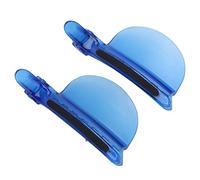 VBESTLIFE Clips de Cabello Profesionales de 2 Piezas para Seccionamiento de Peinado, 7 Dientes Clip de Aislamiento de Calor, Salón y Clips de Corte de Cabello para el Hogar para