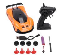 VBESTLIFE Coche De Deriva RC, Coche De Control Remoto A Escala 1:20 con Luces LED, Vehículo RC De Alta Velocidad 4WD De 2,4 GHz, Neumáticos De Carreras Y Deriva, Dos Baterías