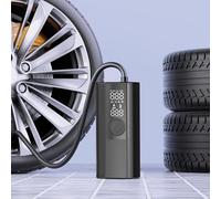 VBESTLIFE Compresor de Aire Portátil Inflador de Neumáticos, Bomba de Aire para Neumáticos para Automóviles con Medidor de Presión Digital y Luz LED, para Automóvil, Motocicleta,