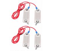 VBESTLIFE Conector de Cinta de Cerca Eléctrica de 2 Piezas