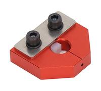 VBESTLIFE Conector Soldador de Filamento de Aluminio para Impresora 3D, Conexión Eficiente de Filamento PLA ABS PETG Multicolor de 1,75mm para Entusiastas del Bricolaje (rojo)