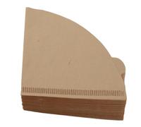 VBESTLIFE Cono de Filtros de café, 100 Piezas de Papel de Filtro de Pulpa de Madera sin Blanquear para de Goteo, #4 8-12 Tazas de Textura Suave de Fibra Natural, Preparación de de Molienda Lenta y