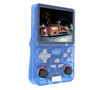 VBESTLIFE Consola de Juegos Portátil Retro, Pantalla IPS de 4,0 Pulgadas 720x720, 64 GB Integrados Más de 22.000 Juegos Clásicos, WiFi Portátil, para Adultos y Niños (Blue)