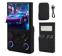 VBESTLIFE Console de Juegos de Mano V40 MAX Retro, 8GB+ 256GB, Emuladores Incorporados de 49+, Pantalla HD HD de 4.0 Pulgadas, Batería de 4000 MAh, Consola de Videojuegos Portátiles (Black)