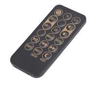 VBESTLIFE Control Remoto de Reemplazo para Altavoz R-3 R-6 R-8 R-4B, Remoto Remoto de ABS Que Funciona con Batería con Sistemas de Barra de Sonido