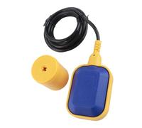 VBESTLIFE Controlador de Nivel de Agua con Interruptor de Flotador, Interruptor de Flotador Automático con Cable de 3,7 M para Control de Bomba, Sensor de Fluido Líquido Ajustable de Polipropileno