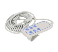 VBESTLIFE Controlador Eléctrico de Cama Elevadora a Prueba de Polvo IP66 de PVC, Botones Transparentes, Control Manual para Sillón Reclinable, Sillón Reclinable Eléctrico, 8 Pines