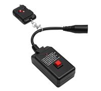 VBESTLIFE Controlador Remoto de Máquina de Niebla, Exclusivamente para Máquina de Humo de Niebla de Frecuencia 315MHz 400/900/1500W, 2 Teclas ON OFF, Rango de 46 Pies, Control Manual de 3