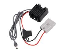 VBESTLIFE Convertidor de Cable de Alimentación por Satélite, Adaptador de Corriente Boost de 12V a 30V 3,5A 50A con Resistencia Al Agua IP68, para Mini Antena Parabólica