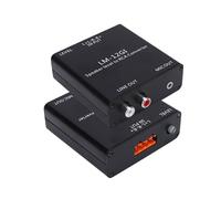 VBESTLIFE Convertidor de Salida de Línea, a bajo para Subwoofer Activo, Mezclador, Sistemas de Sonido para Automóvil, 40 Hz-20 KHz