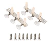 Vbestlife - Cordón de guitarra clásico de metal, afinación de pinzas 3L + 3R, cabezas de máquina para afinadores de cuerdas de guitarra accesorios de rendimiento