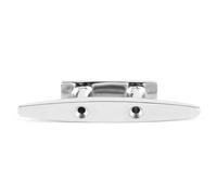 VBESTLIFE Cornamusa de Barco de Acero Inoxidable, Accesorio de Cuerda para Cubierta de Muelle de Amarre de 100mm, Pulido, Resistente a la Corrosión, Duradero, Fácil de Instalar, 4 Uds.