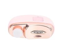 VBESTLIFE Cortauñas Eléctrico, Cortauñas Automático de 2 Velocidades con Luz LED y Almacenamiento de Clips, Tipo C Recargable para Bebés, Niños, Adultos, Personas Mayores (PINK)