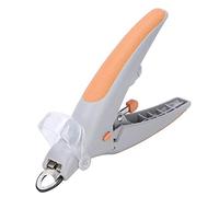 VBESTLIFE Cortaúñas para Mascotas, Herramienta de Aseo con Luz LED y Lupa 5X, Atrapauñas, Mango Antideslizante, para Perros y Gatos