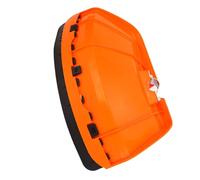 VBESTLIFE Cubierta a Prueba de Polvo para Cortadora de Césped de Plástico Naranja para Cortadores de 26mm/28mm, Accesorio de Repuesto para Uso en Jardinería Al Aire Libre