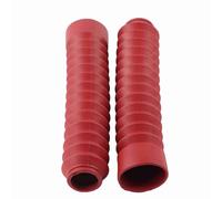 VBESTLIFE Cubierta de Horquilla Delantera de Motocicleta de 210,5x42 Mm, Polainas, Botas Gators, Cubierta Antipolvo con Amortiguación de Golpes, Hecha de Plástico de Alta Calidad, Es Duradera, Ayuda