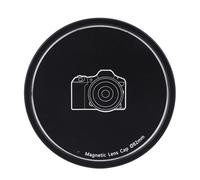 VBESTLIFE Cubierta de Lente de Cámara de 82 Mm, Tapa Protectora de Aleación de Aluminio de Fijación Rápida con Interior Flocado Suave, para Filtros Magnéticos y Montaje de Rosca