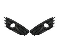VBESTLIFE Cubierta de Rejilla de Luz Antiniebla, Moldura de Marco de Lámpara Antiniebla de Parachoques Delantero para C4 2004-2008, par de ABS Negro, Kit de Decoración de Acento Estilo OEM