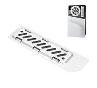 VBESTLIFE Cubierta del Disipador de Calor SSD M.2, Orificios de Ventilación de Disipación de Calor de Aleación de Aluminio para Slim, con Malla Antipolvo de PVC, Herramienta Completa,