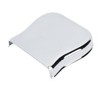 VBESTLIFE Cubierta para Puente de Guitarra, Cubierta Protectora de Puente de Estilo Vintage de Metal para Guitarra Eléctrica TL, para Puentes Telecaster, con Acabado Cromado, Fácil de Instalar